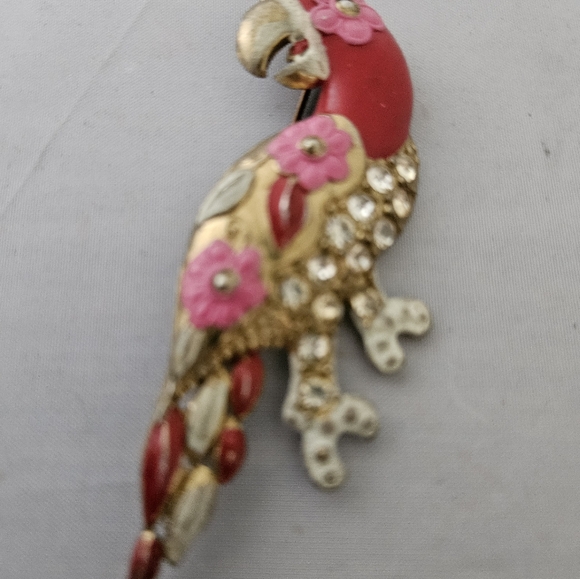 Vintage Little Nemo Parrot Pin - Picture 1 of 4